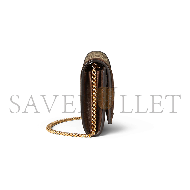 GUCCI OPHIDIA WALLET ON CHAIN 772309 (19*10*3.5cm)